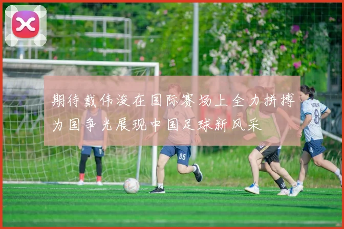 期待戴伟浚在国际赛场上全力拼搏为国争光展现中国足球新风采